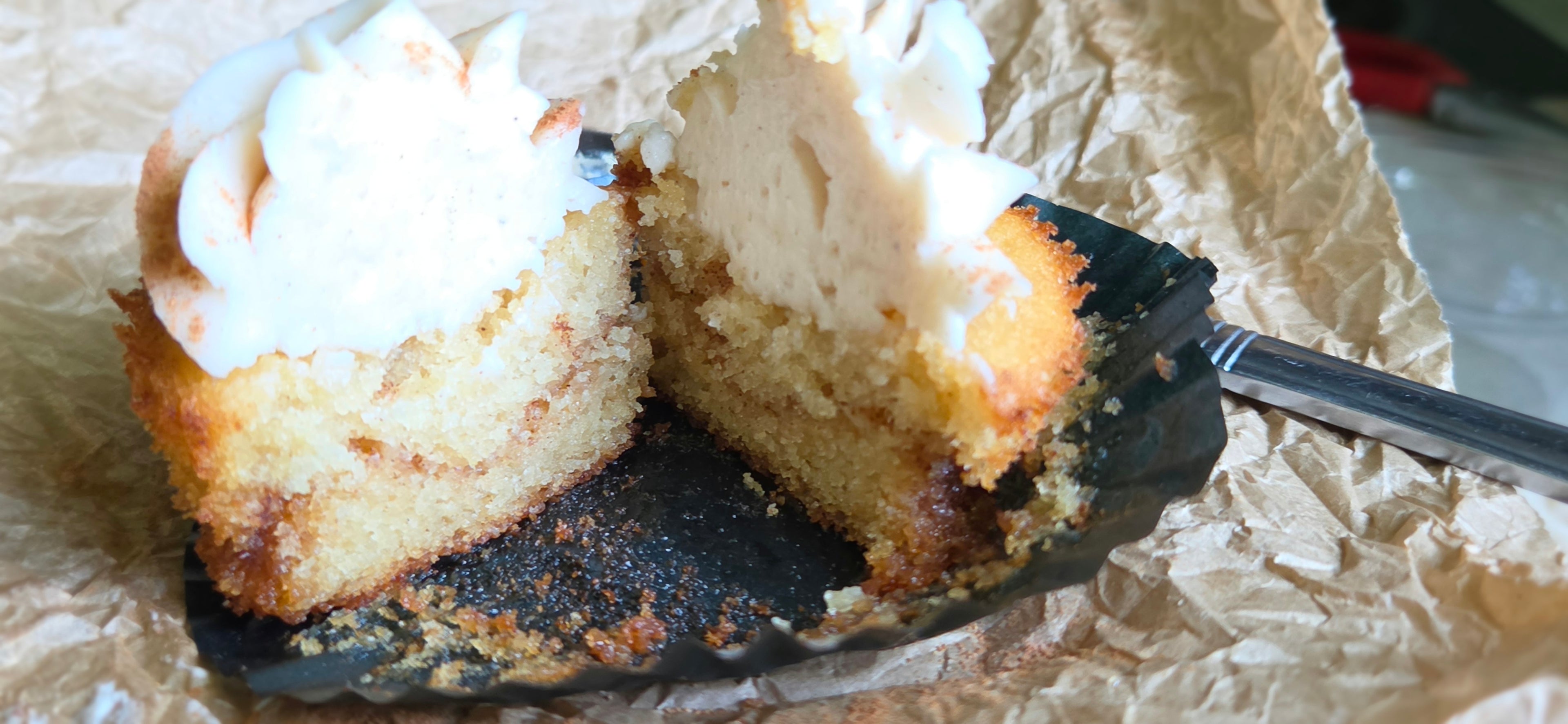 Cinnamon Spice Cupcake