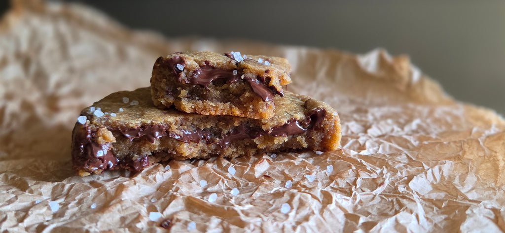 Salted Chocolate Chip Cookies