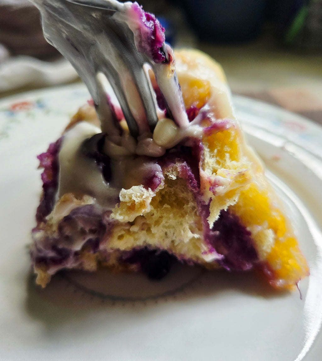 Blueberry Cheesecake Buns