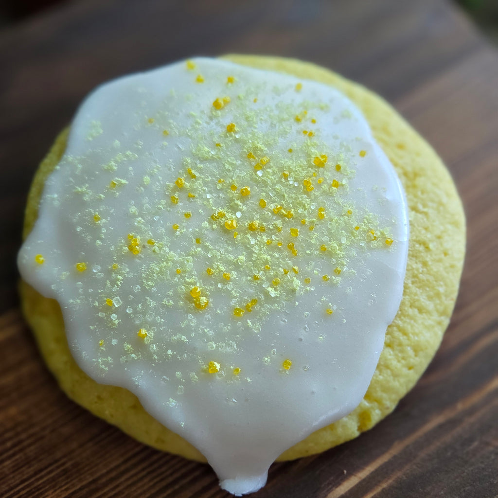 Iced Lemon Cookies