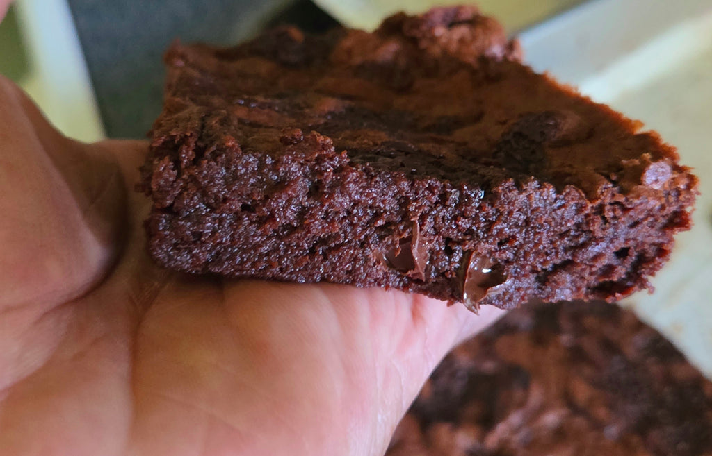 Dark Swirl Brownies