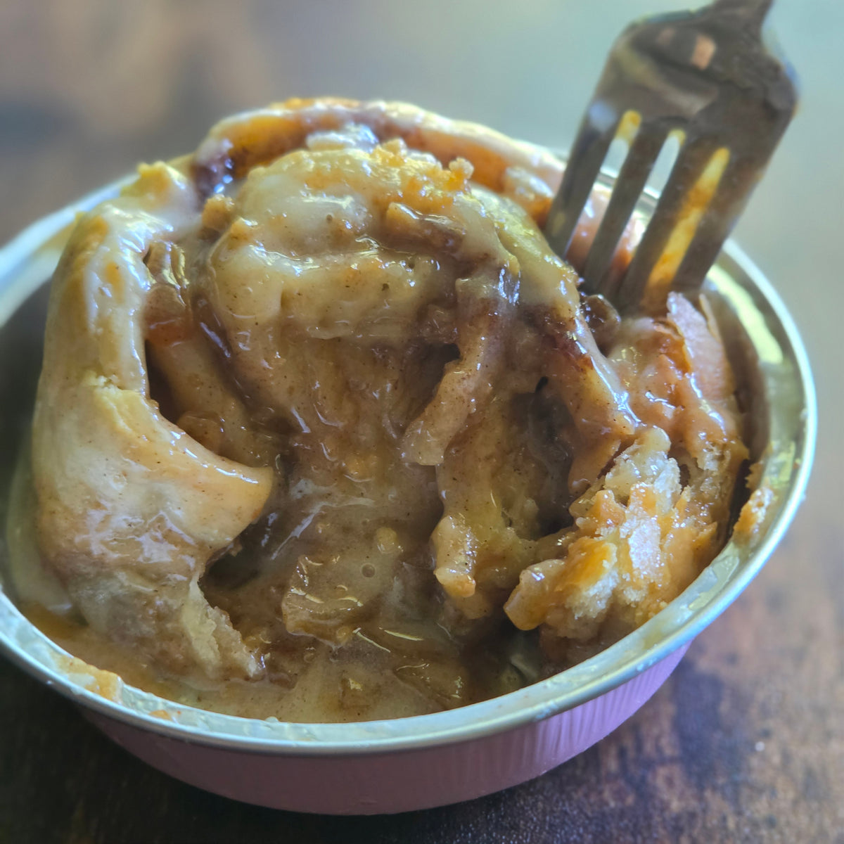 Apple Crumble CinnaBuns