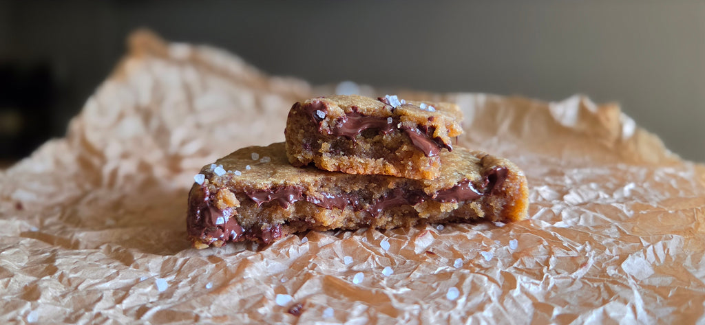 Salted Chocolate Chip Cookies