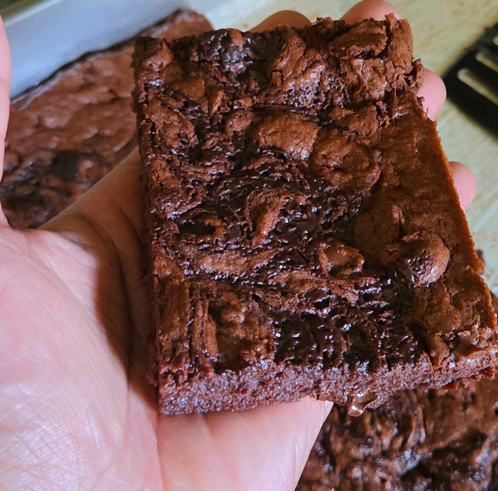 Dark Swirl Brownies
